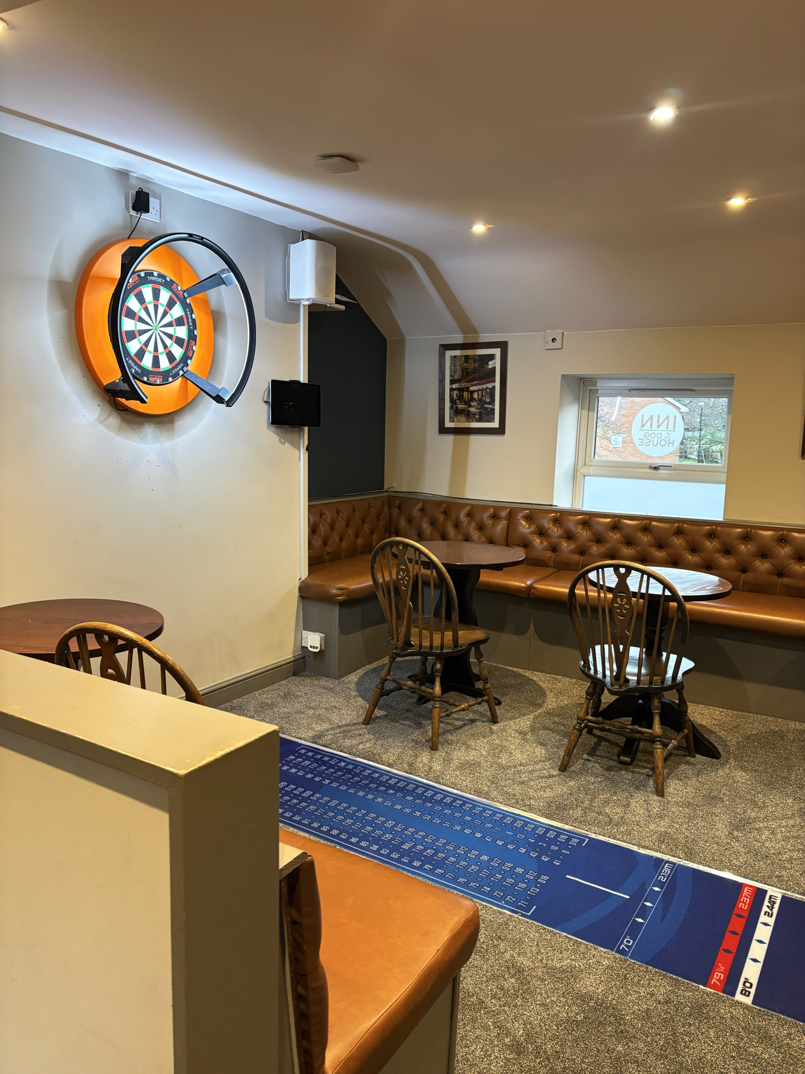 Adlington darts seating