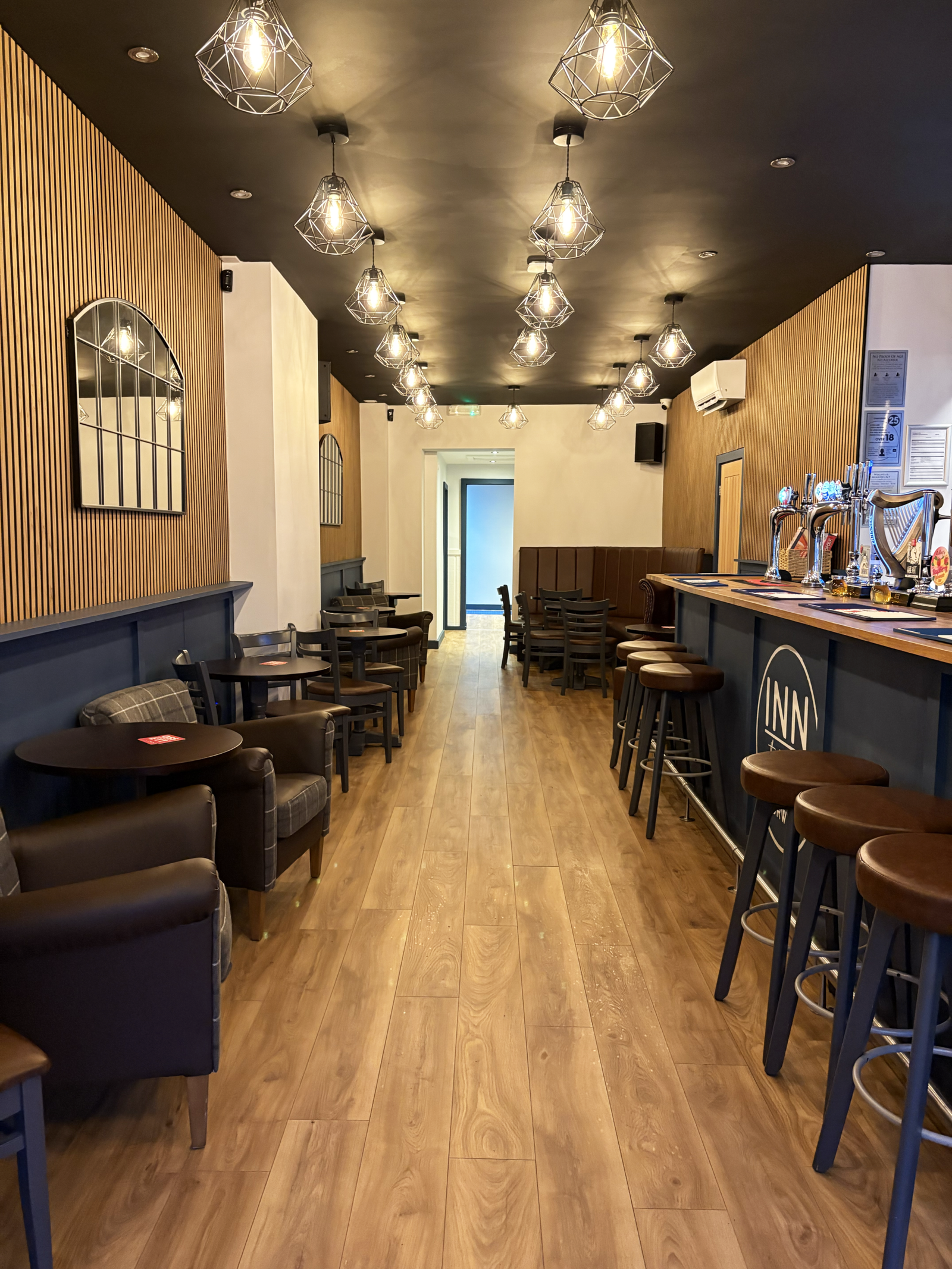 Horwich bar area